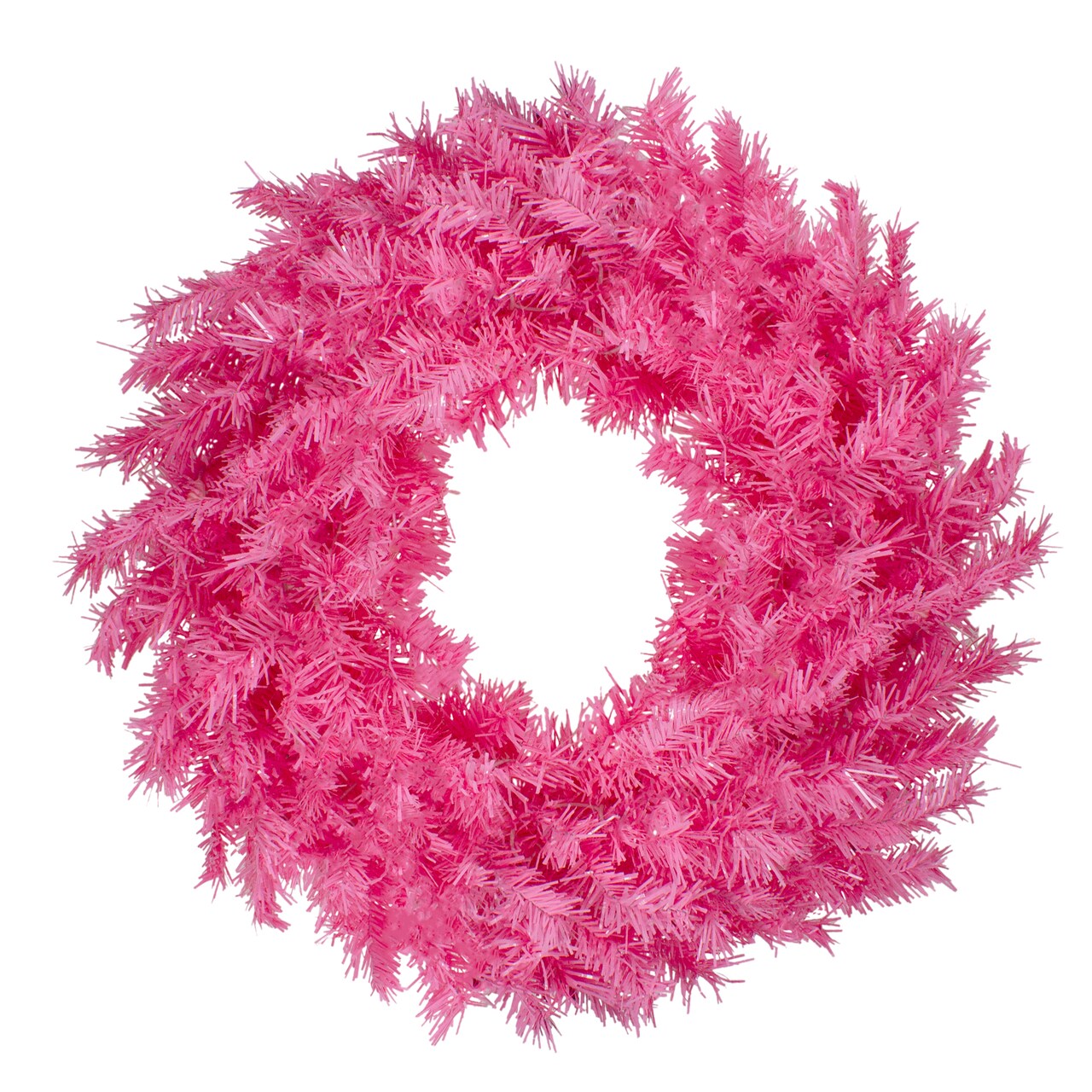 Northlight 24" Pink Spruce Artificial Christmas Wreath, Unlit